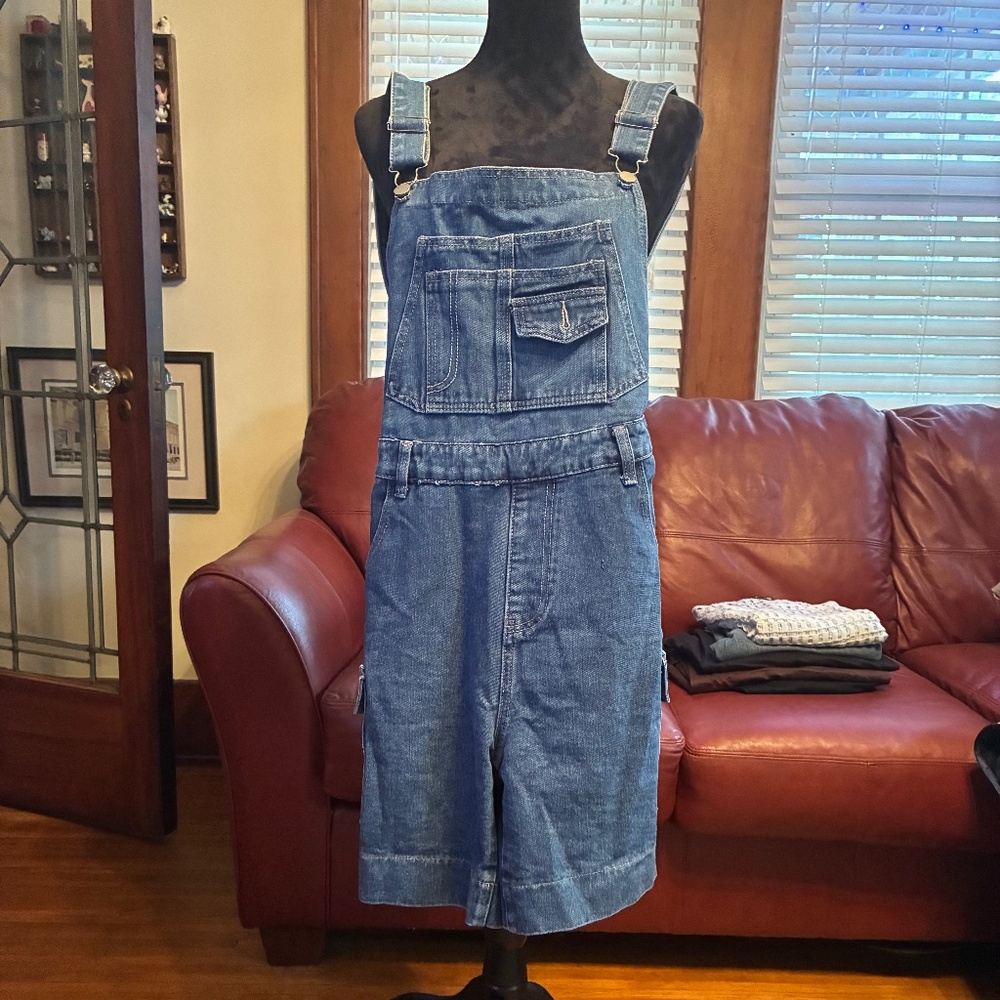 Overall shorts, L, no brand name, EUC